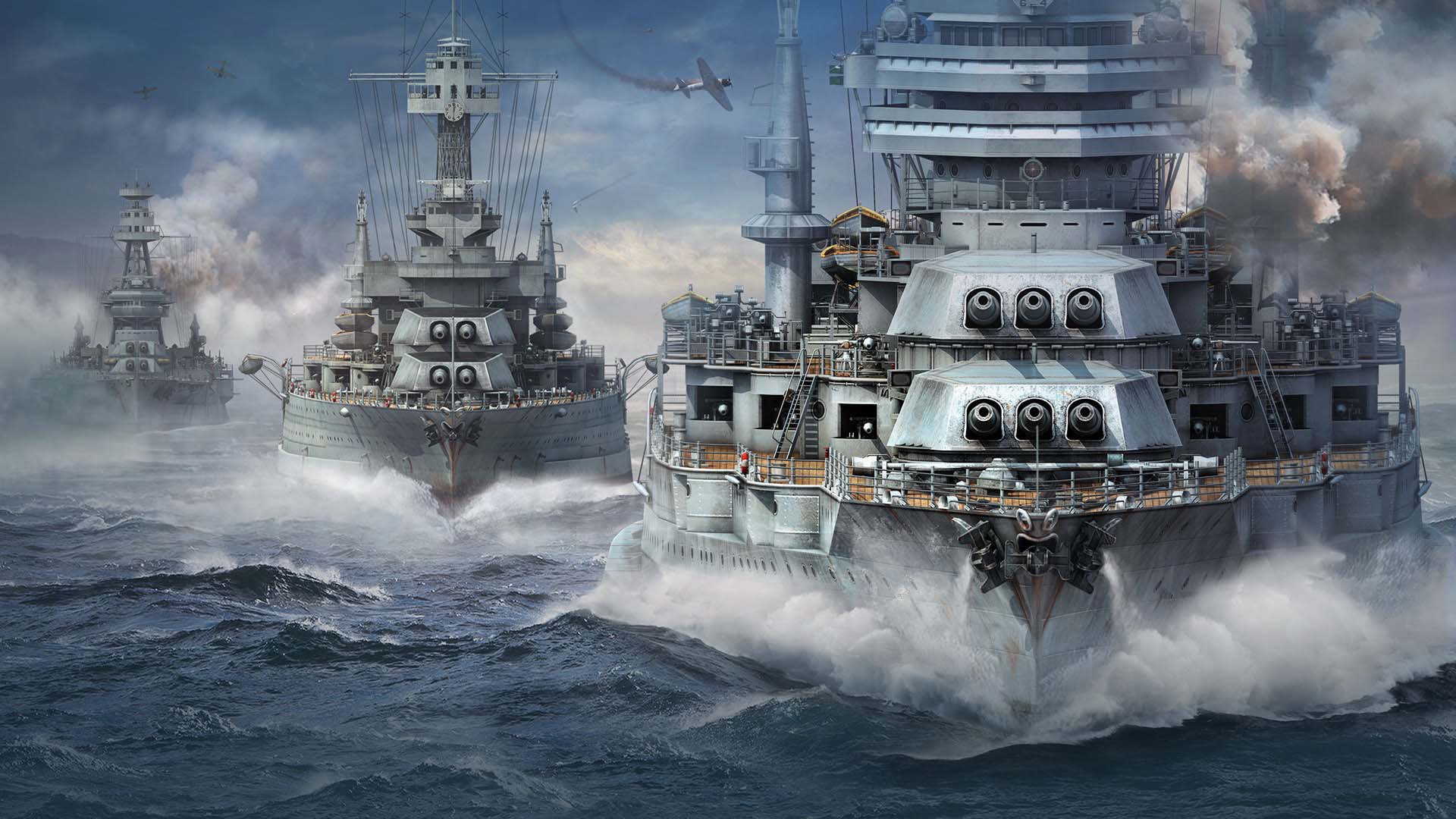Обои World of Warships