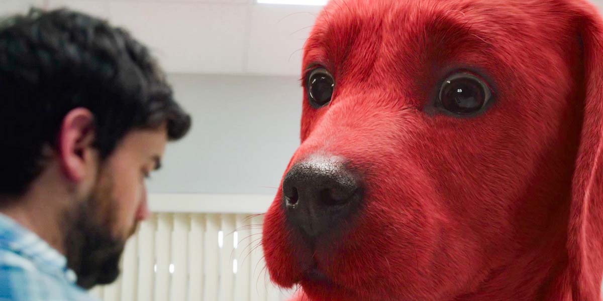 Большой красный пёс Клиффорд. Красная собака. Трейлер красная собака. Красная собака купить