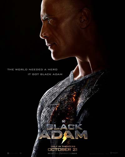 Чёрный Адам (2022) постер