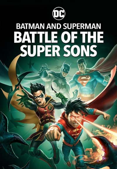 Бэтмен и Супермен: Битва супер сынов (2022) постер