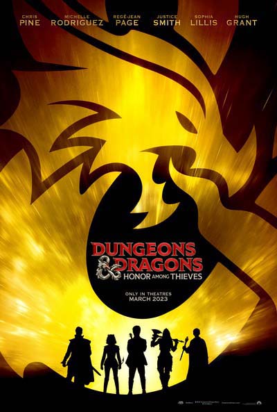 Подземелья и драконы: Честь среди воров (2023) постер