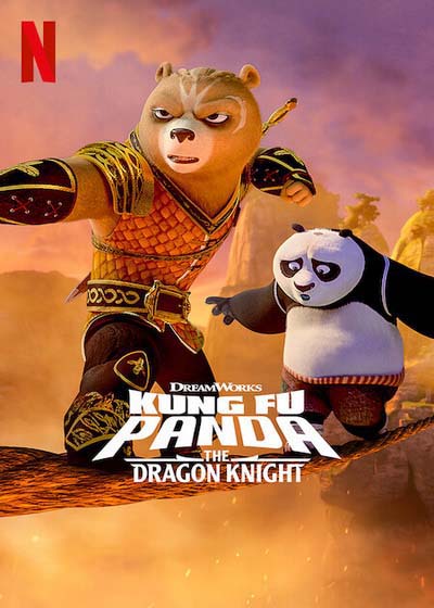 Кунг-фу Панда: миссия Рыцарь дракона (2022) постер