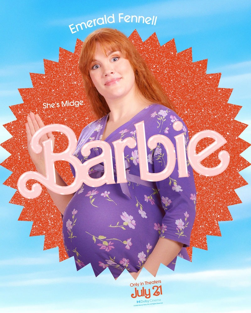Фильм "Барби" (2023) - Персонажный Постер В Рейтинге